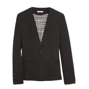 41 Hawthorn Dorie Stretch Collarless Blazer